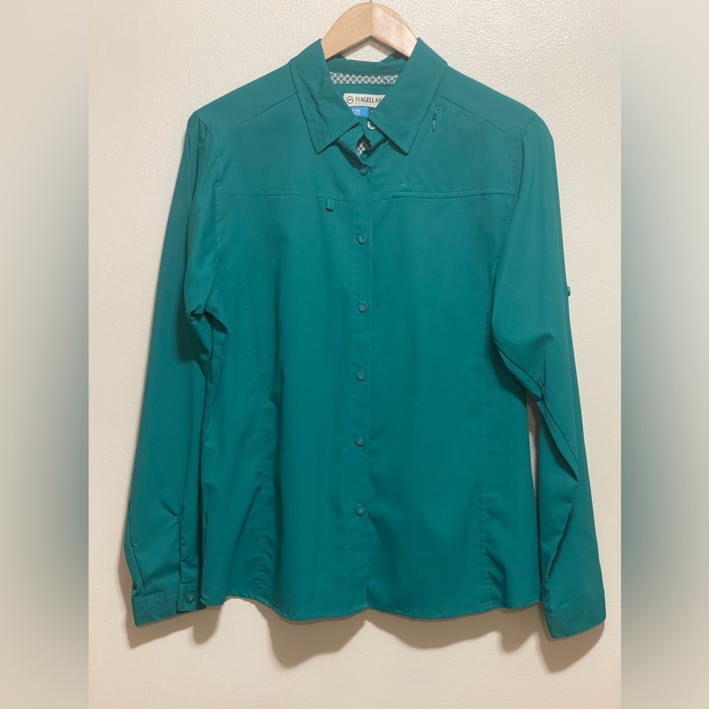 Magellan button down fish gear